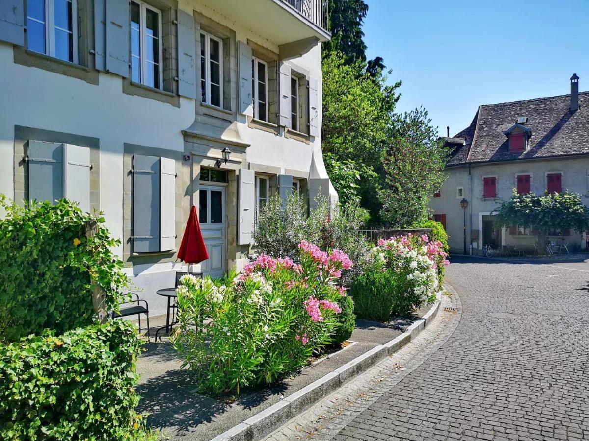 Le Cinquante Quatre Apartment Perroy Exterior foto